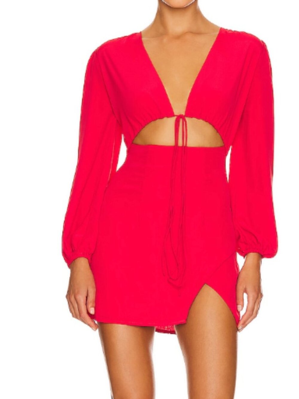 Superdown Wrap Dress